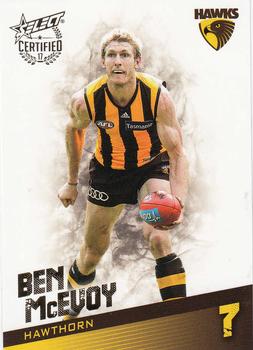 2017 Select Certified #115 Ben McEvoy Front